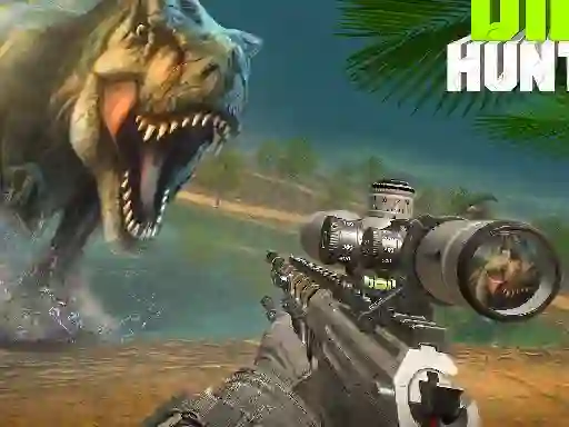 Mäng Sniper Dinosaur Hunting Internetis