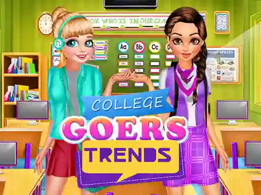 Mäng College Goers Trends Internetis