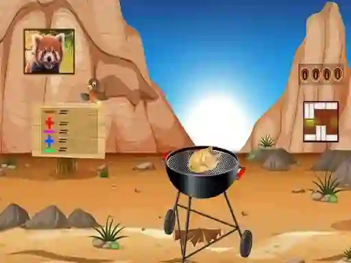 Mäng Grill Chicken Escape Internetis
