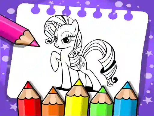 Mäng My Little Pony Coloring Book Internetis