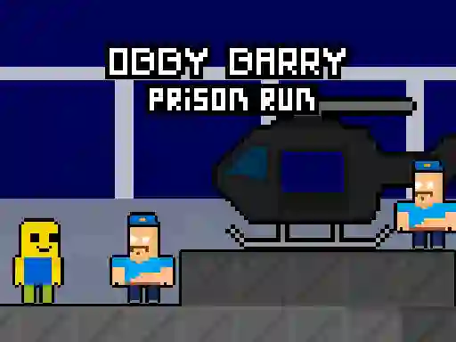 Mäng Obby Barry Prison Run Internetis