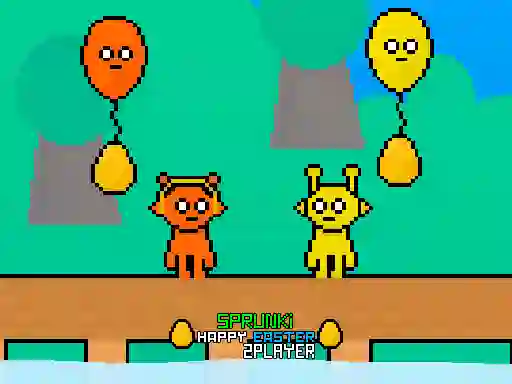 Mäng Sprunki Happy Easter 2Player Internetis