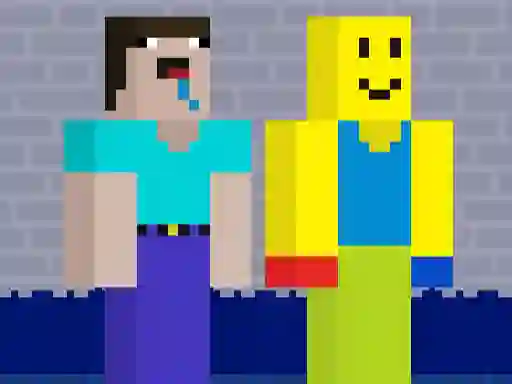 Mäng NoobLOX Rainbow Friends Internetis