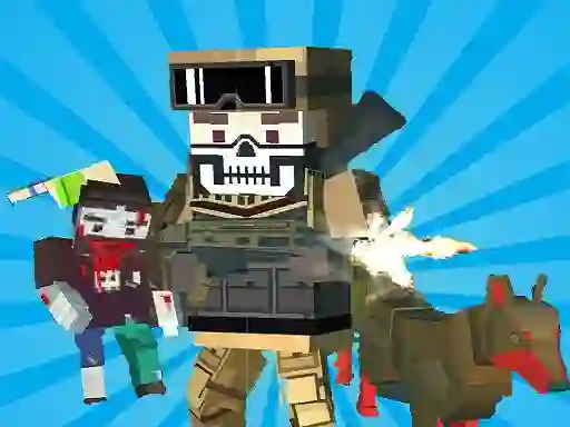 Mäng Crazy Pixel Apocalypse 9 Internetis