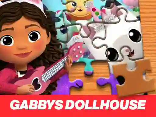 Mäng Gabbys Dollhouse Jigsaw Puzzle Internetis