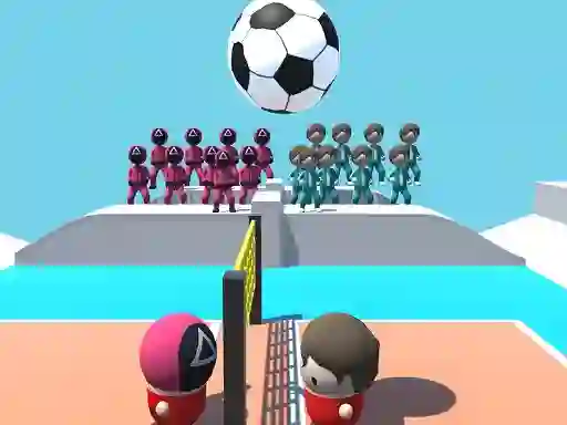 Mäng Volley Squid Gamer Internetis