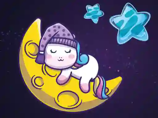 Mäng Sleeping Unicorn Internetis
