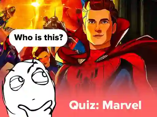 Mäng Quiz: marvel Internetis