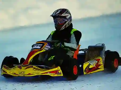 Mäng Kart Racing Jigsaw Internetis