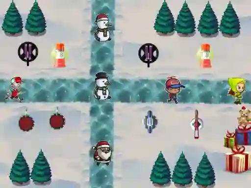 Mäng Christmas Defense Internetis