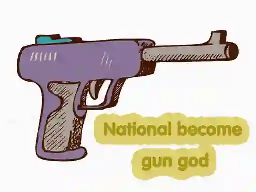 Mäng National become gun god Internetis