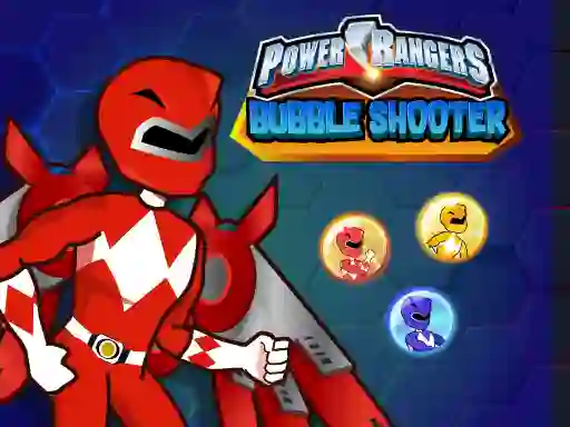 Mäng Power Rangers Bubble Shoot Internetis