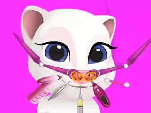 Mäng Little Angela Nose Doctor Internetis