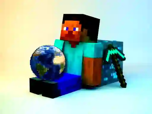 Mäng Minecraft Earth Survival Internetis