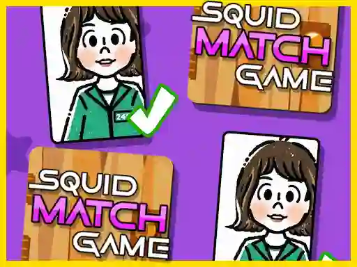 Mäng Squid Match Game Internetis