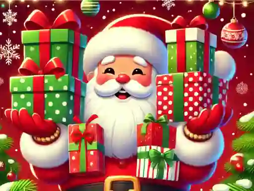 Mäng Christmas Gift Jump Internetis