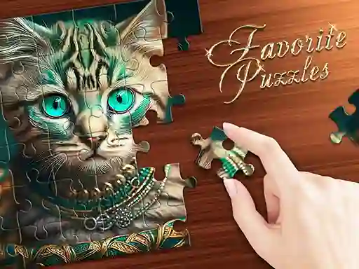 Mäng Favorite Puzzles: jigsaw game Internetis