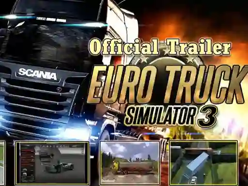Mäng Euro Truck Drive Internetis