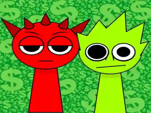 Mäng Sprunki Money Stack Incredibox Internetis