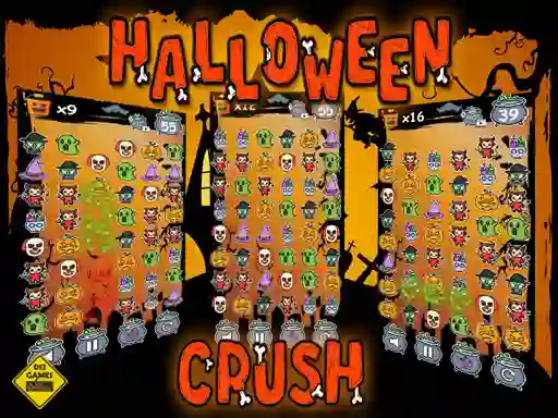 Mäng Halloween Crush Internetis