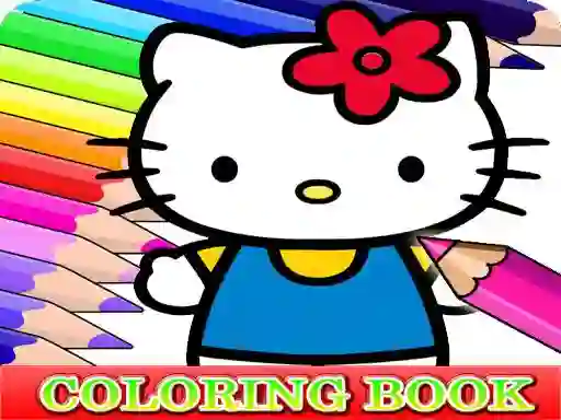 Mäng Coloring Book for Hello Kitty Internetis