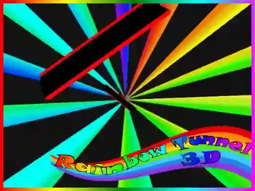 Mäng Rainbow Tunnel 3D Internetis