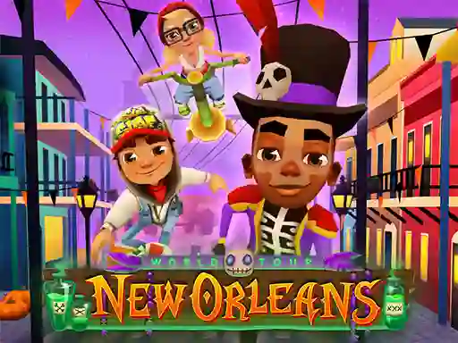 Mäng Subway Surfers New Orleans Internetis