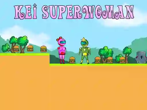 Mäng Kei Superwoman Internetis