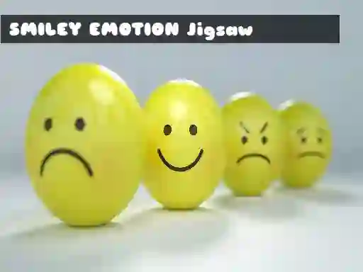 Mäng Smiley Emotion jigsaw Internetis