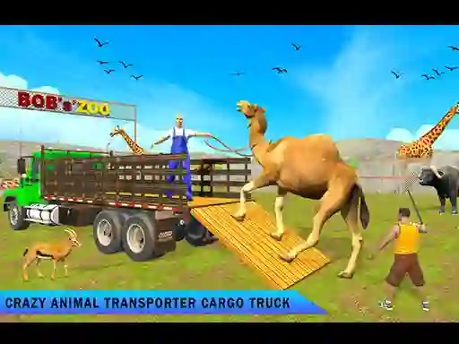 Mäng Zoo Animal Transport Game Internetis