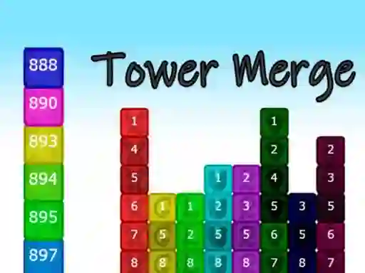 Mäng Tower Merge Internetis