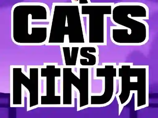 Mäng Cats Vs Ninja Internetis