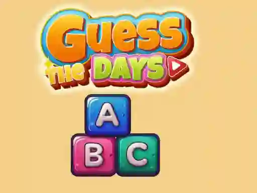 Mäng Guess The Days Internetis