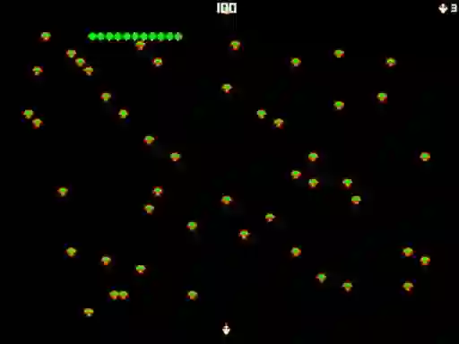 Mäng Centipede Attack 2D Internetis