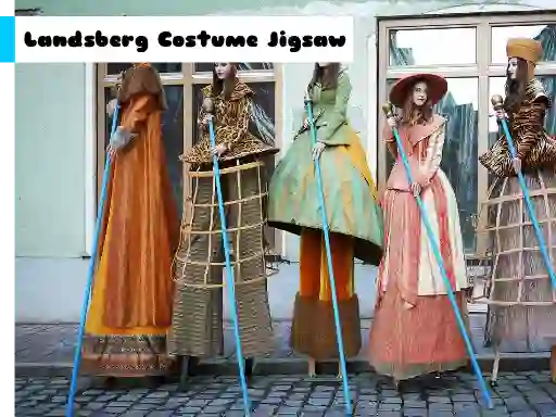 Mäng Landsberg Costume Jigsaw Internetis