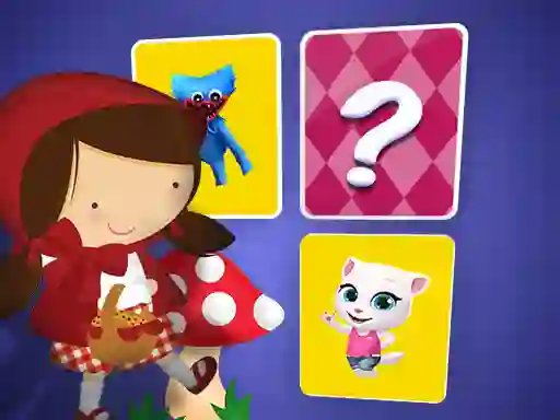 Mäng Little Red Riding Hood Memory Card Match Internetis