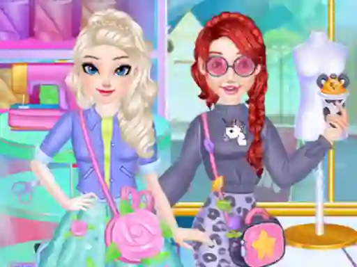Mäng Fashion Princess Sewing Clothes Internetis