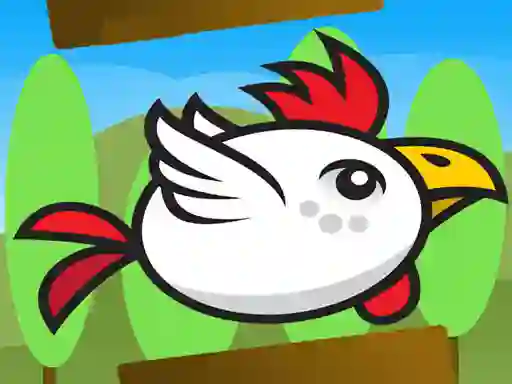 Mäng Angry Flappy Chicken Fly Internetis