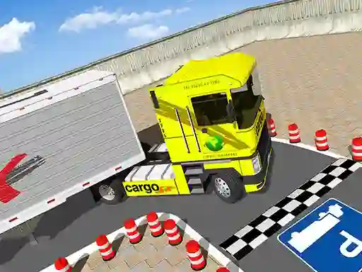 Mäng Cargo Truck Parking 2021 Internetis