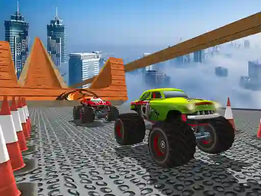 Mäng Monster Truck Ramp Internetis