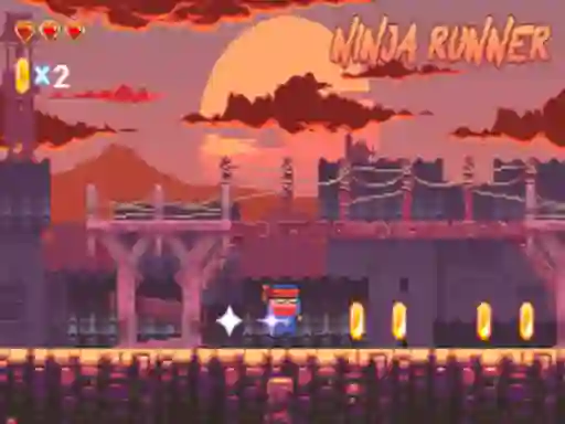 Mäng Ninja Runner Internetis