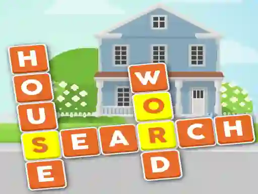 Mäng House Word search Internetis