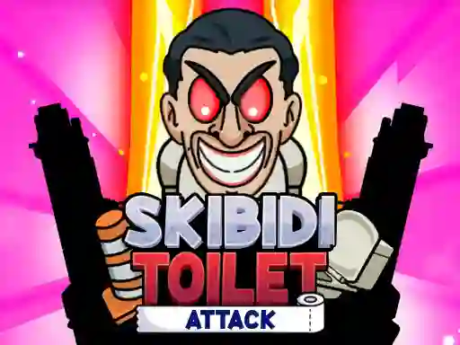 Mäng Skibidi Toilet Attack Internetis