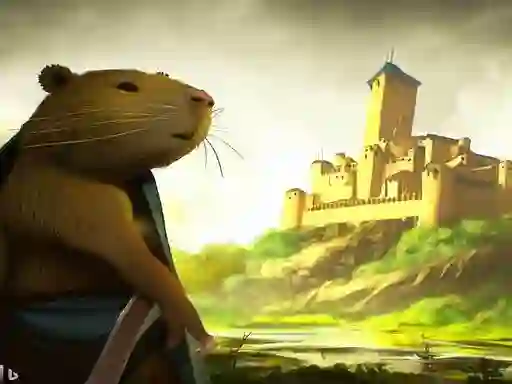 Mäng Adventures of the Medieval Capybara Internetis