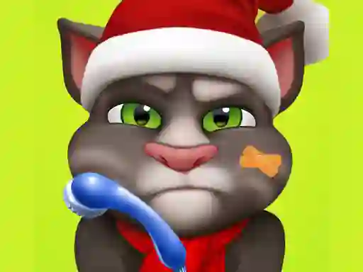 Mäng Talking Tom care Injured Internetis