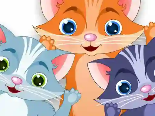 Mäng Kittens Match3 Internetis