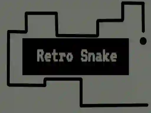Mäng Retro Snake Internetis