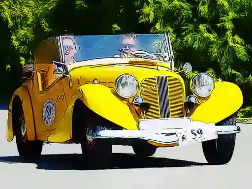 Mäng Old Cars Puzzle Internetis
