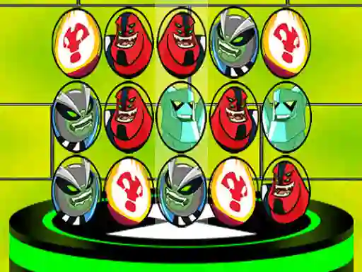 Mäng Ben 10 Match 3 Aliens Internetis