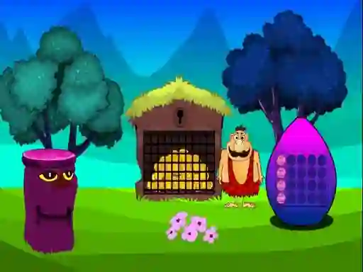 Mäng Caveman Treasure Escape Internetis